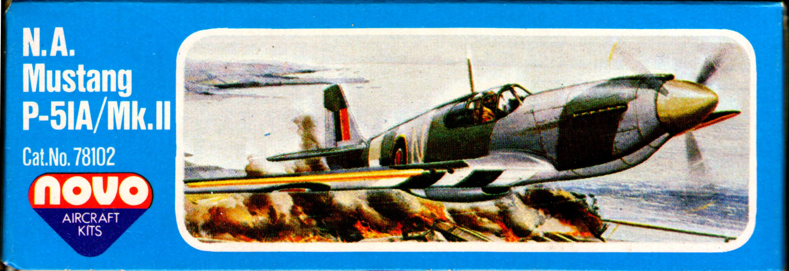 Содержание NOVO F196 Mustang P-51A (Mk.2) Fighter Reconnaissance, финский картон